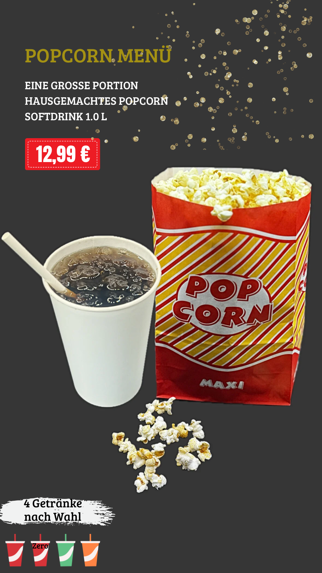 Popcorn Menü